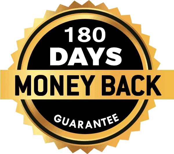 Nitric Boost Ultra 180 days money back guarantee